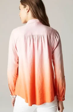 J.Jill Linen Tab-Sleeve A-Line Shirt | Jjill-Women Shirts & Blouses