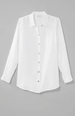 J.Jill Linen Tab-Sleeve A-Line Shirt | Jjill-Women Shirts & Blouses