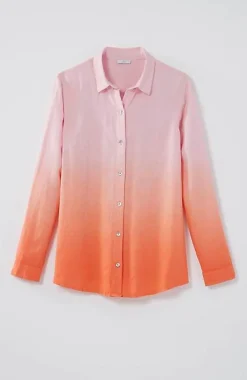 J.Jill Linen Tab-Sleeve A-Line Shirt | Jjill-Women Shirts & Blouses