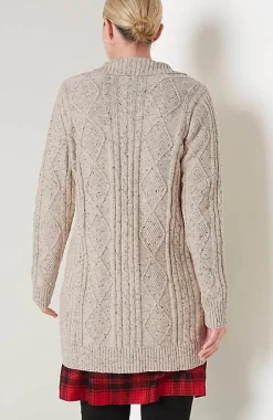 J.Jill Long Cabled Cardi | Jjill-Women Sweaters