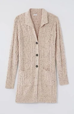 J.Jill Long Cabled Cardi | Jjill-Women Sweaters