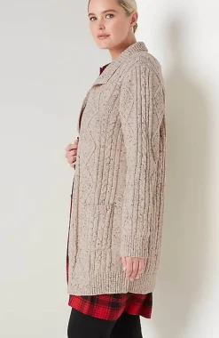 J.Jill Long Cabled Cardi | Jjill-Women Sweaters