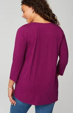 J.Jill Luxe Supima® A-Line Tunic | Jjill-Women Tops & Tees