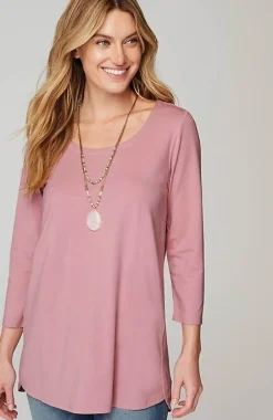 J.Jill Luxe Supima® A-Line Tunic | Jjill-Women Tops & Tees