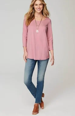 J.Jill Luxe Supima® A-Line Tunic | Jjill-Women Tops & Tees