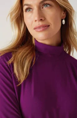 J.Jill Luxe Supima® Everyday Turtleneck Tunic | Jjill-Women Tops & Tees