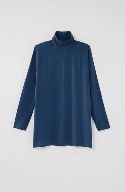 J.Jill Luxe Supima® Everyday Turtleneck Tunic | Jjill-Women Tops & Tees