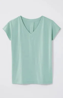 J.Jill Luxe Supima® Pleat-Back Tee | Jjill-Women Tops & Tees