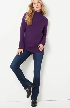 J.Jill Majestic Funnel-Neck Sweater | Jjill-Women Sweaters