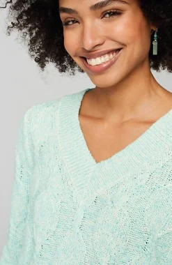 J.Jill Marled Cable Sweater | Jjill-Women Sweaters