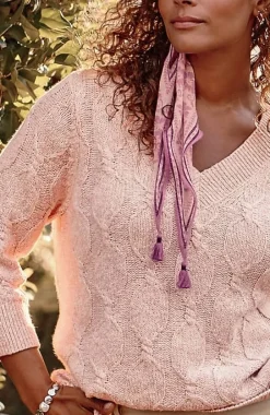 J.Jill Marled Cable Sweater | Jjill-Women Sweaters