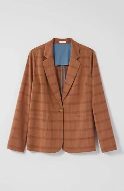 J.Jill Mendocino Plaid Blazer | Jjill-Women Jackets & Coats