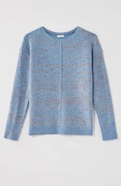 J.Jill Micro-Tweed Seamed Sweater | Jjill-Women Sweaters