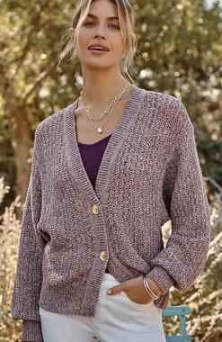 J.Jill Mixed-Colors Textured Cardi | Jjill-Women Sweaters