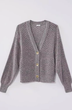 J.Jill Mixed-Colors Textured Cardi | Jjill-Women Sweaters