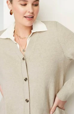 J.Jill Mixed-Media Cardi | Jjill-Women Sweaters