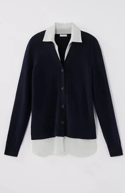 J.Jill Mixed-Media Cardi | Jjill-Women Sweaters