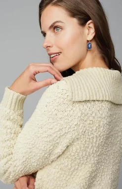 J.Jill Mixed-Textures Collared Sweater | Jjill-Women Sweaters