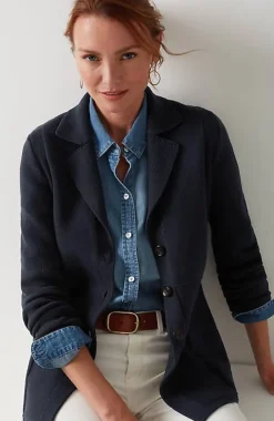J.Jill Mixed-Textures Structured Cardi | Jjill-Women Sweaters