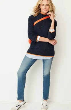 J.Jill Modern Mock-Neck Sweater | Jjill-Women Sweaters