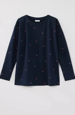 J.Jill More Love Embroidered Sweatshirt | Jjill-Women Tops & Tees