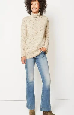 J.Jill Multi-Tweed Turtleneck Sweater | Jjill-Women Sweaters