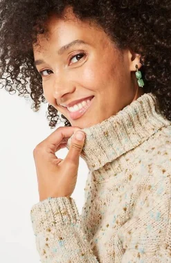 J.Jill Multi-Tweed Turtleneck Sweater | Jjill-Women Sweaters