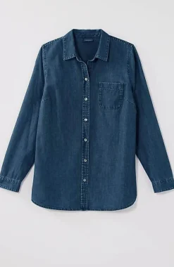 J.Jill One-Pocket Button-Front Shirt | Jjill-Women Shirts & Blouses