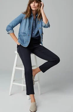 J.Jill One-Pocket Shirred-Back Shirt | Jjill-Women Shirts & Blouses