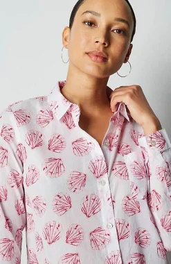 J.Jill One-Pocket Shirred-Back Shirt | Jjill-Women Shirts & Blouses