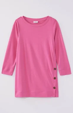 J.Jill Organically Grown Cotton Button-Seamed Tunic | Jjill-Women Tops & Tees
