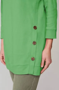 J.Jill Organically Grown Cotton Button-Seamed Tunic | Jjill-Women Tops & Tees