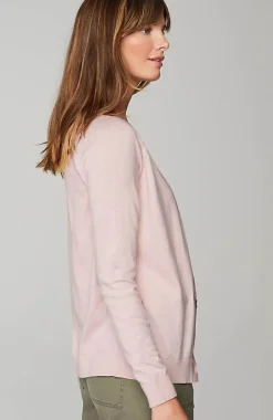 J.Jill Organically Grown Cotton V-Neck Cardi | Jjill-Women Sweaters