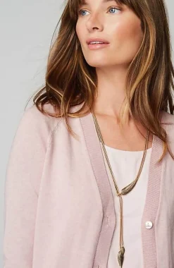 J.Jill Organically Grown Cotton V-Neck Cardi | Jjill-Women Sweaters