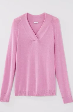 J.Jill Overlapping-V-Neck Sweater | Jjill-Women Sweaters