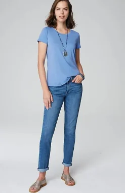 J.Jill Pima Cotton Tee | Jjill-Women Tops & Tees
