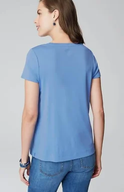 J.Jill Pima Cotton Tee | Jjill-Women Tops & Tees