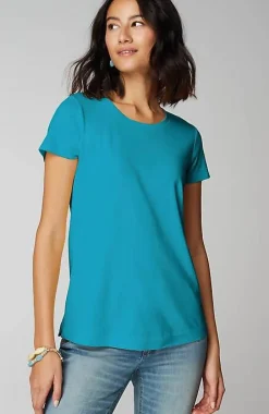 J.Jill Pima Cotton Tee | Jjill-Women Tops & Tees