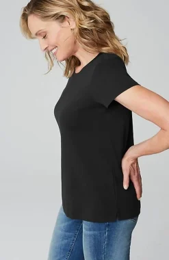 J.Jill Pima Cotton Tee | Jjill-Women Tops & Tees