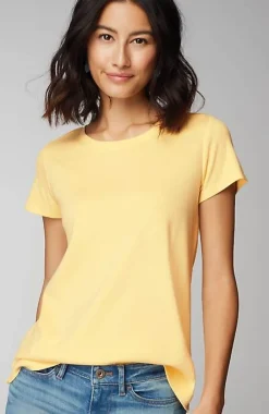 J.Jill Pima Cotton Tee | Jjill-Women Tops & Tees
