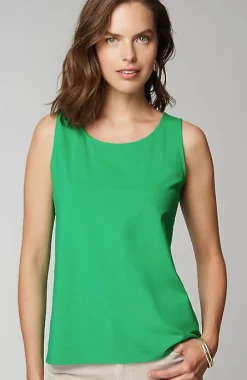 J.Jill Pima-Stretch Knit Tank | Jjill-Women Tops & Tees