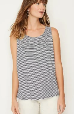J.Jill Pima-Stretch Knit Tank | Jjill-Women Tops & Tees