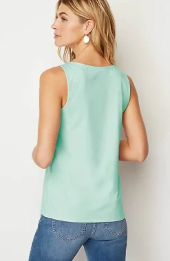 J.Jill Pima-Stretch Knit Tank | Jjill-Women Tops & Tees