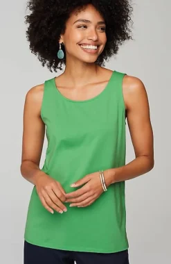 J.Jill Pima-Stretch Knit Tank | Jjill-Women Tops & Tees