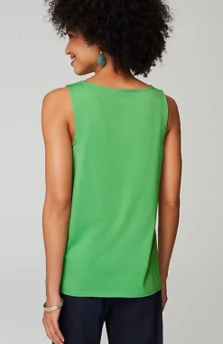 J.Jill Pima-Stretch Knit Tank | Jjill-Women Tops & Tees