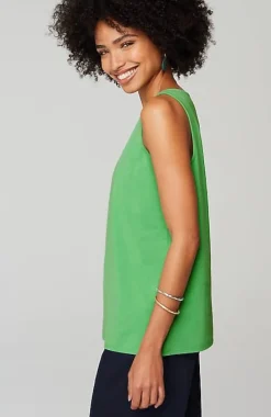 J.Jill Pima-Stretch Knit Tank | Jjill-Women Tops & Tees