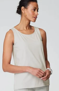 J.Jill Pima-Stretch Knit Tank | Jjill-Women Tops & Tees