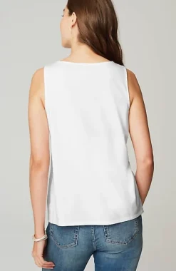 J.Jill Pima-Stretch Knit Tank | Jjill-Women Tops & Tees