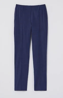 J.Jill Pintucked Linen-Stretch Slim-Leg Pants | Jjill-Women Pants & Jeans