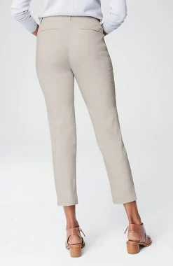 J.Jill Pintucked Linen-Stretch Slim-Leg Pants | Jjill-Women Pants & Jeans